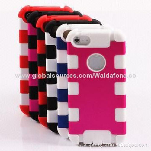 Hybrid Case for iPhone 5G/5S, ODM and OEM Orders Welcomed